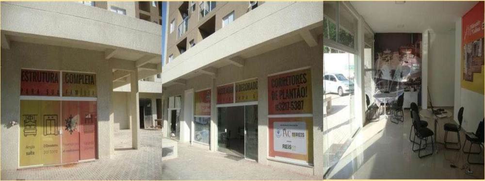 Loja comercial de 123,98 m² no Mirante da Colina para locação